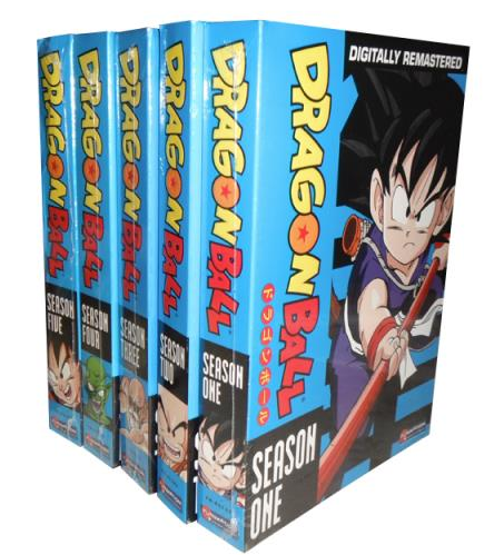Dragon Ball Seasons 1-5 DVD Box Set - Click Image to Close